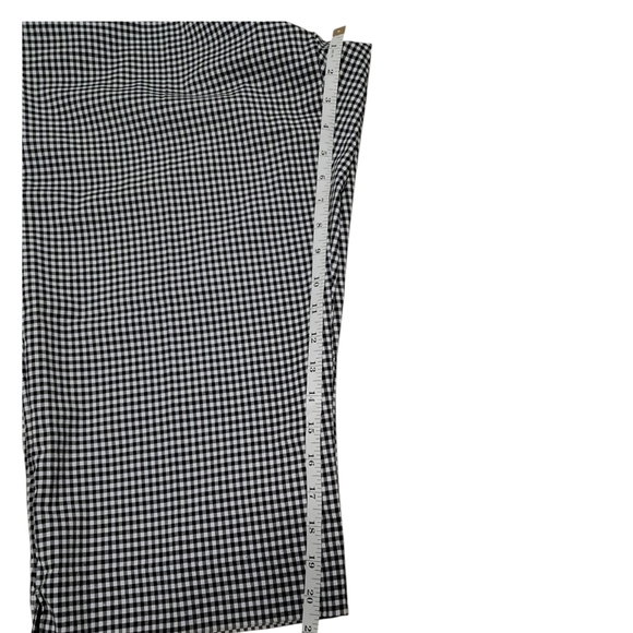 NWT Alfred Dunner Womens Classic Fit Capri Size 14 Black and White with Pockets - Picture 6 of 8